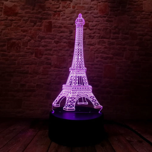Eiffel Tower Paris Nightlight