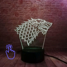 Load image into Gallery viewer, Game of Thrones House Targaryen Figure Nightlight
