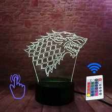 Load image into Gallery viewer, Game of Thrones House Targaryen Figure Nightlight