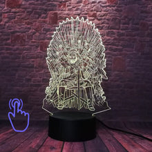 Load image into Gallery viewer, Game of Thrones House Targaryen Figure Nightlight