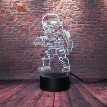 Load image into Gallery viewer, Q Version Storm Troops Figure Nightlight